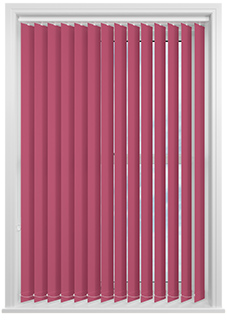 Trinity (Blackout), Fuschia - Vertical Blind